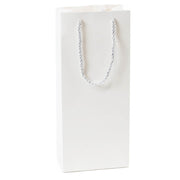 White Wine Gift Bags With Rope Handles image 0