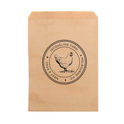Custom Print 25 x 33 cm Flat Brown Paper Bags - Medium image 0