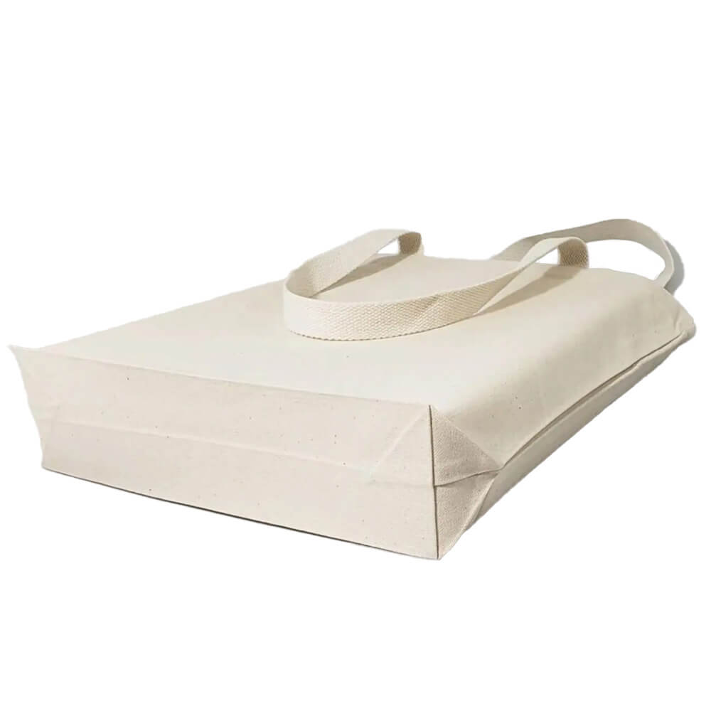 10oz Premium Calico Tote Bags With Bottom Gusset - 38 x 13 x 50 cm - 100% Natural Cotton image 3